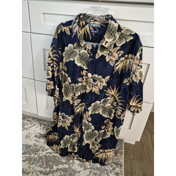 Hawaiian Shirt Men Campia XLT - Picture 1 of 2